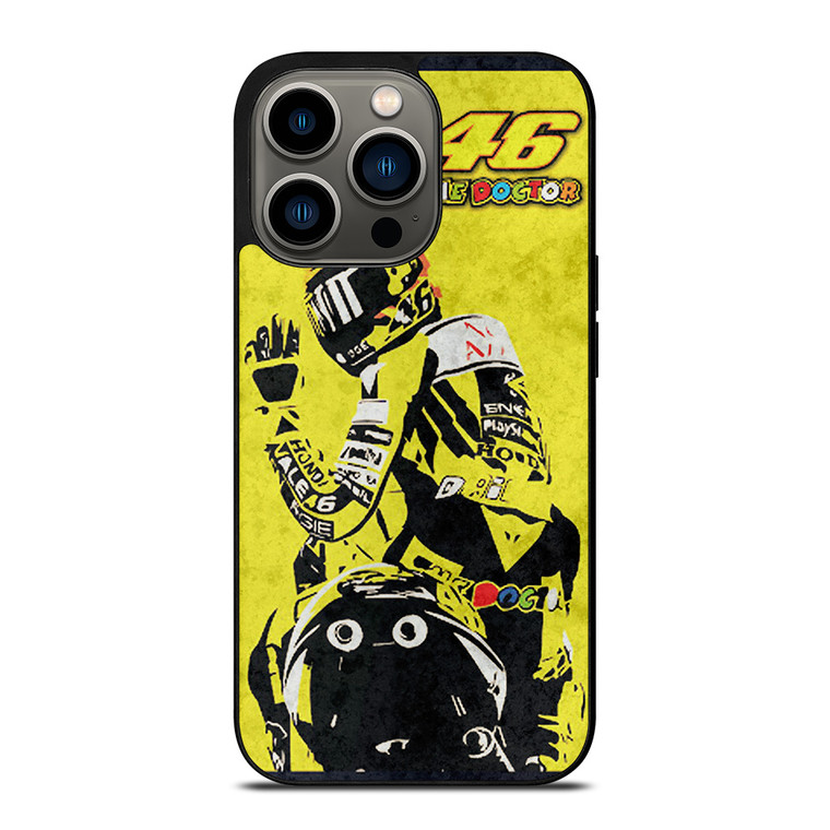 VALENTINO ROSSI THE DOCTOR 46 MOTOGP LEGEND iPhone 13 Pro Case