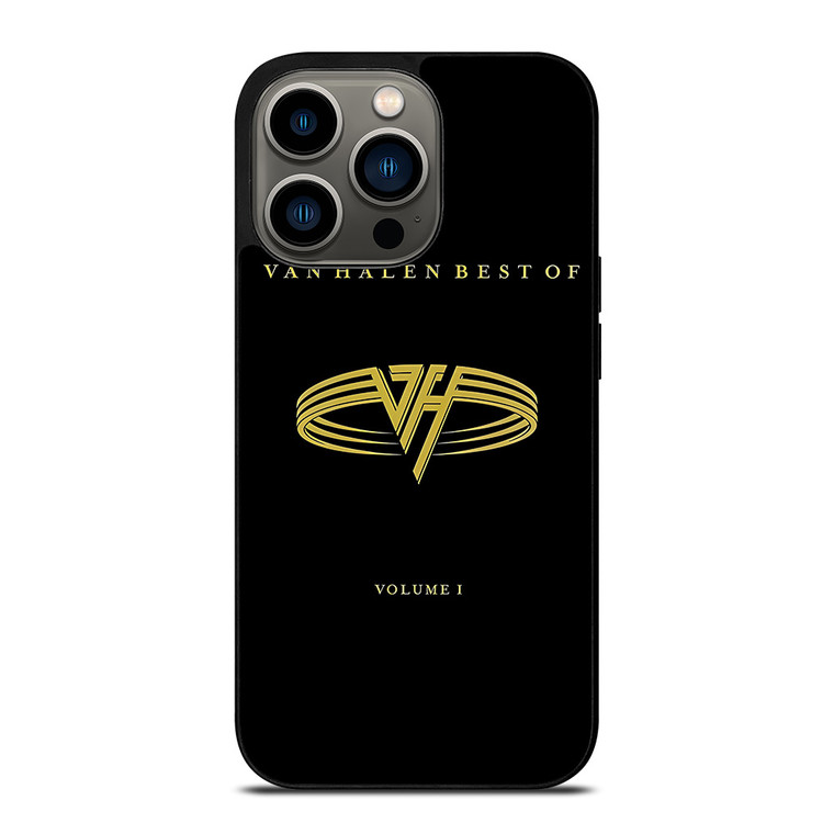 VAN HALLEN BEST OF ALBUM LOGO iPhone 13 Pro Case