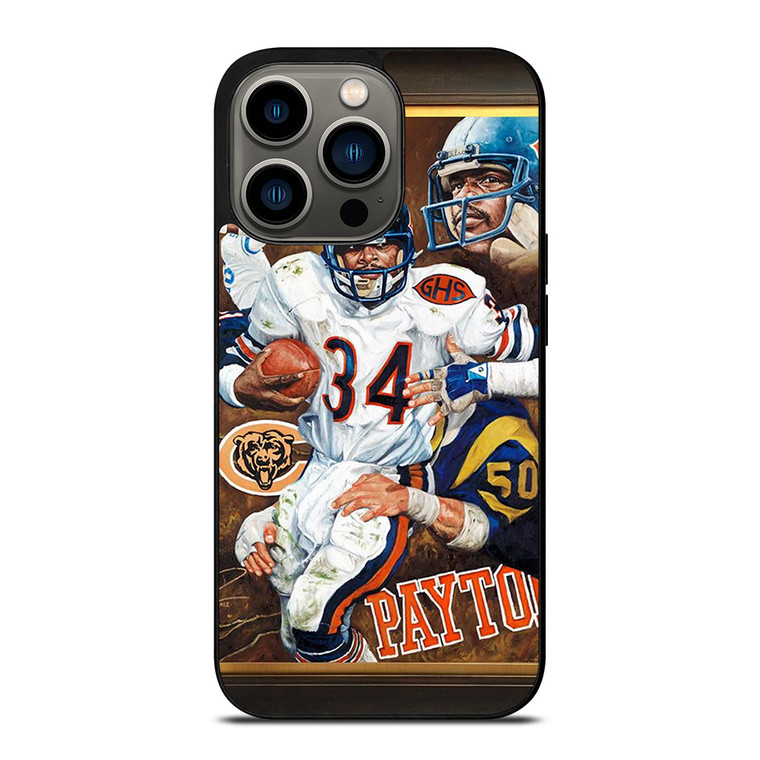 WALTER PAYTON FOOTBALL CHICAGO BEARS iPhone 13 Pro Case