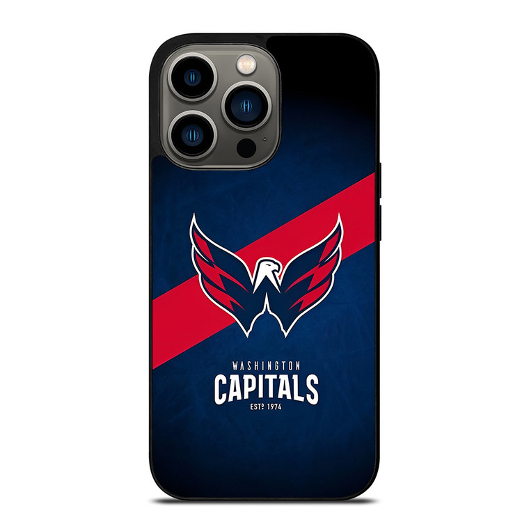 WASHINGTON CAPITALS LOGO NHL HOCKEY CLUB iPhone 13 Pro Case