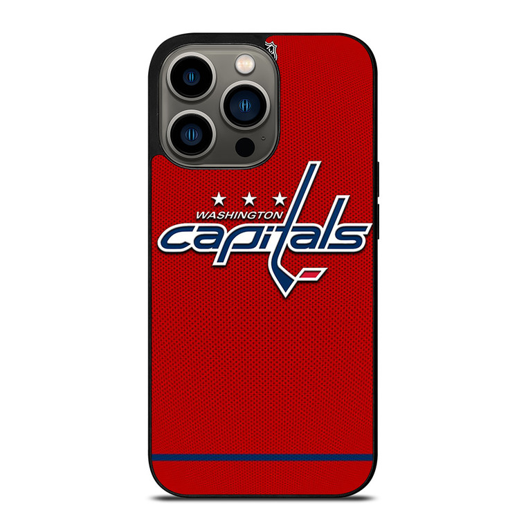 WASHINGTON CAPITALS LOGO NHL HOCKEY TEAM iPhone 13 Pro Case