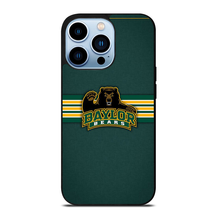 BAYLOR BEARS UNIVERSITY FOOTBALL LOGO iPhone 13 Pro Max Case
