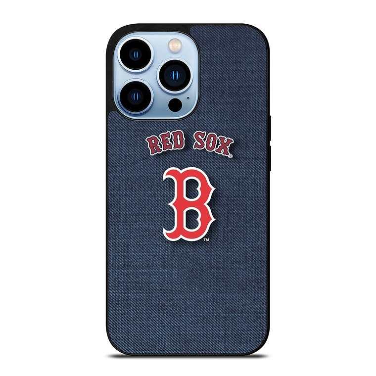BOSTON RED SOX LOGO JEANS iPhone 13 Pro Max Case