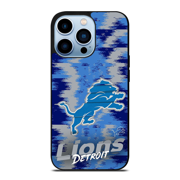 DETROIT LIONS LOGO ICON iPhone 13 Pro Max Case