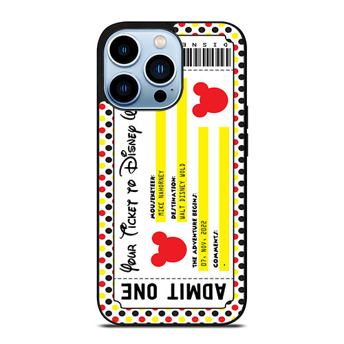 DISNEY WORLD TICKET iPhone 13 Pro Max Case