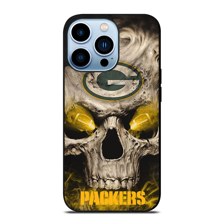 GREEN BAY PACKERS SKULL LOGO iPhone 13 Pro Max Case