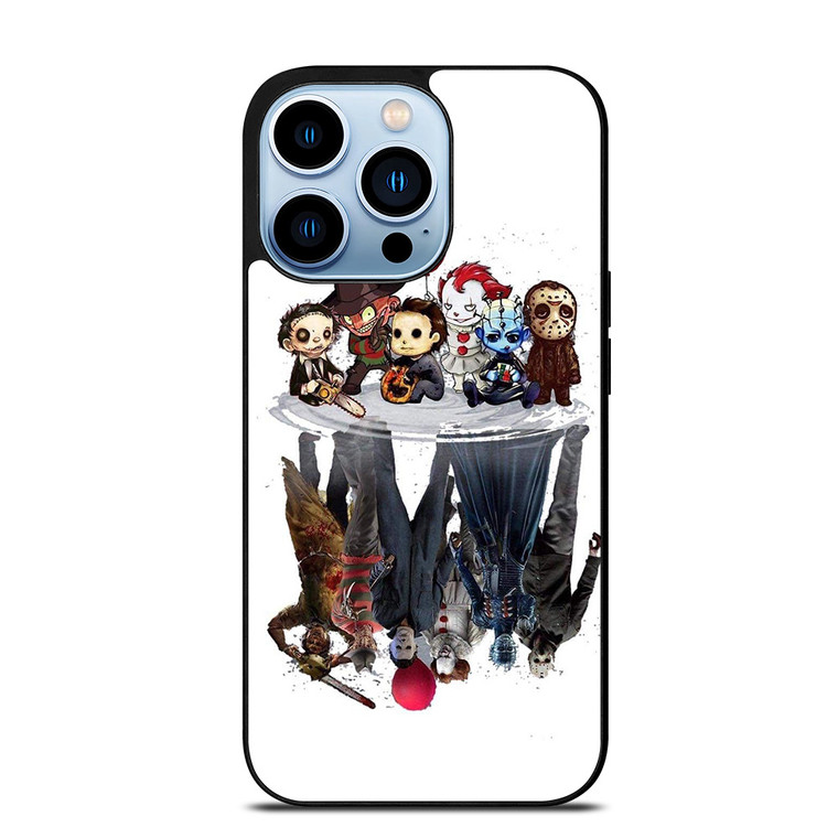 HORROR MOVIES FUNNY CHARACTERS iPhone 13 Pro Max Case
