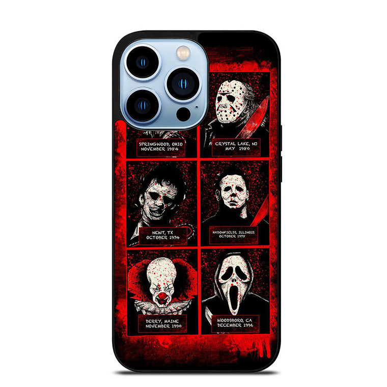 HORROR MOVIES VILLAIN CHARACTERS iPhone 13 Pro Max Case