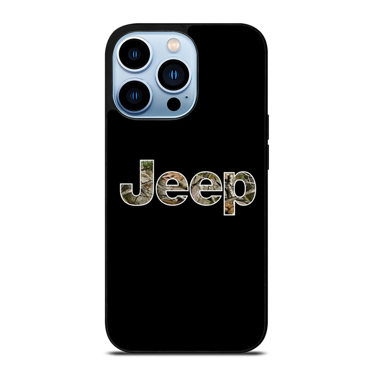 JEEP WRANGLER LOGO CAMO iPhone 13 Pro Max Case