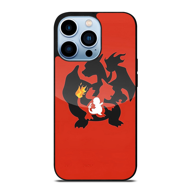 POKEMON CHARMANDER CHARMELEON CHARIZARD iPhone 13 Pro Max Case