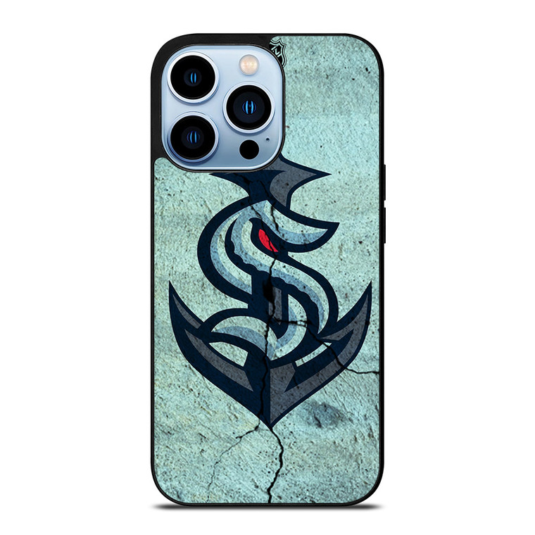 SEATTLE KRAKEN HOCKEY LOGO iPhone 13 Pro Max Case