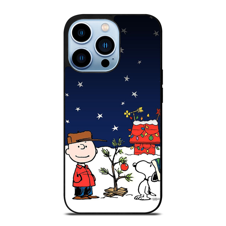 SNOOPY AND CHARLIE BROWN SNOW THE PEANUTS iPhone 13 Pro Max Case SNOOPY AND CHARLIE BROWN SNOW THE PEANUTS iPhone 13 Pro Max Case