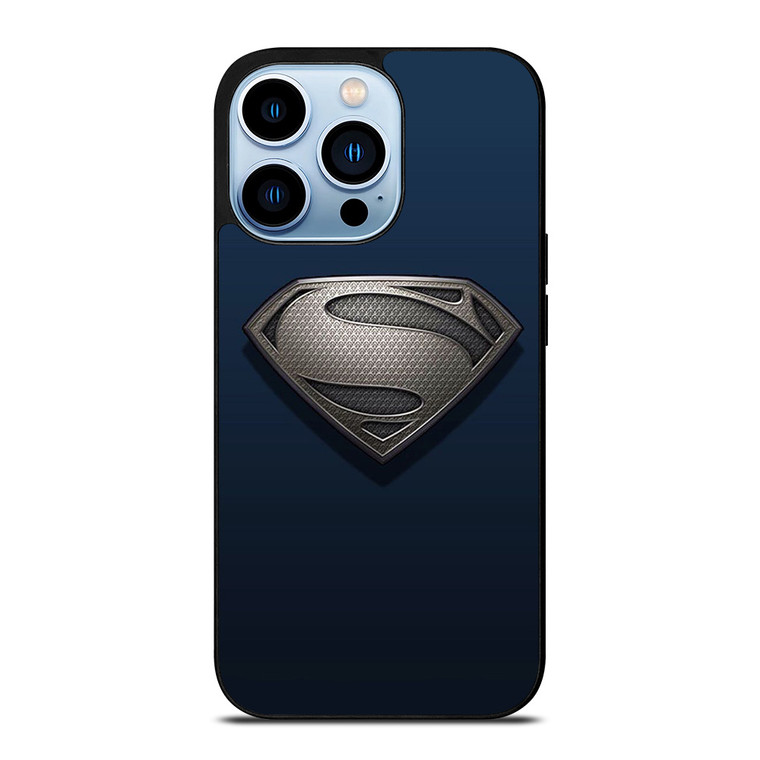SUPERMAN NEW LOGO GREY iPhone 13 Pro Max Case