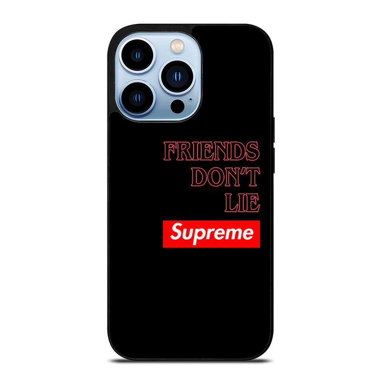 SUPREME FRIENDS DON'T LIE iPhone 13 Pro Max Case