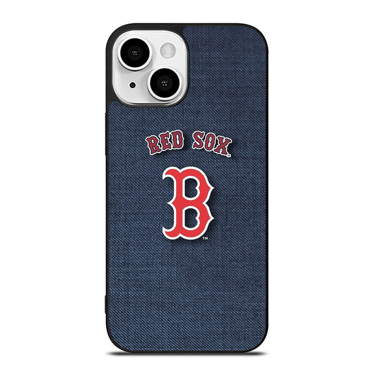 BOSTON RED SOX LOGO JEANS iPhone 13 Mini Case