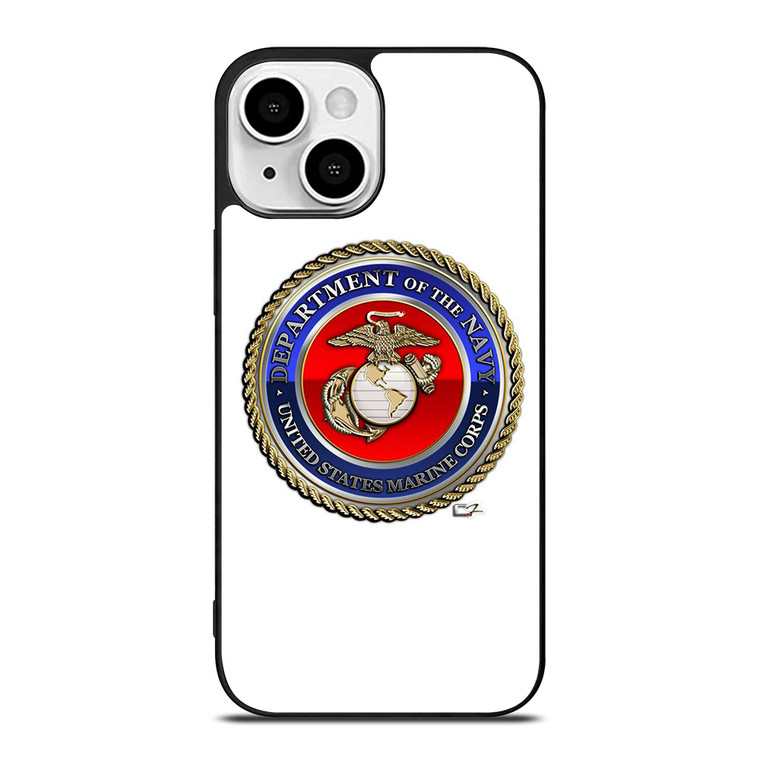 DEPARTMENT OF NAVY USMC MARINE COPRS iPhone 13 Mini Case