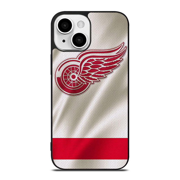 DETROIT RED WINGS HOCKEY TEAM JERSEY LOGO iPhone 13 Mini Case