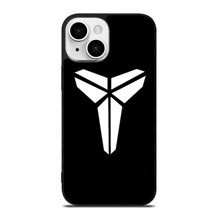 KOBE BLACK MAMBA LOGO BLACK iPhone 13 Mini Case