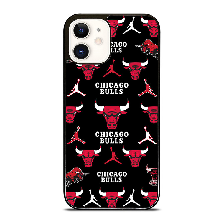 CHICAGO BULLS COLLAGE iPhone 12 Case