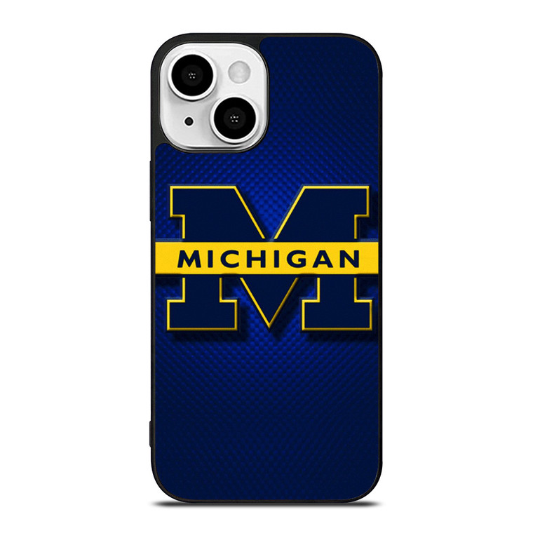 MICHIGAN WOLVERINE SYMBOL LOGO iPhone 13 Mini Case