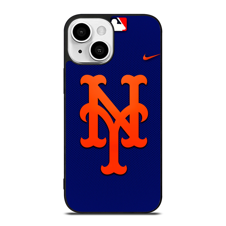 NEW YORK METS MLB LOGO BASEBALL iPhone 13 Mini Case