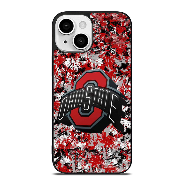 OHIE STATE BUCKEYES FOOTBALL EMBLEM iPhone 13 Mini Case