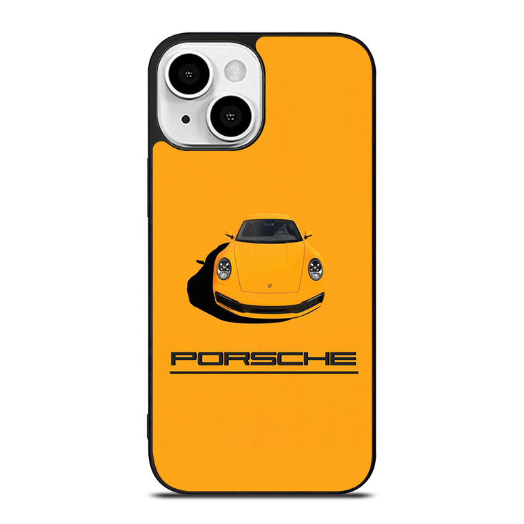 PORSCHE CAR YELLOW iPhone 13 Mini Case
