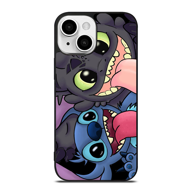 STITCH AND TOOTHLESS CARTOON iPhone 13 Mini Case