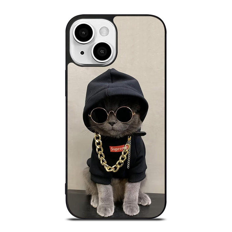 SUPREME HYPER BEAST CAT iPhone 13 Mini Case SUPREME HYPER BEAST CAT iPhone 13 Mini Case