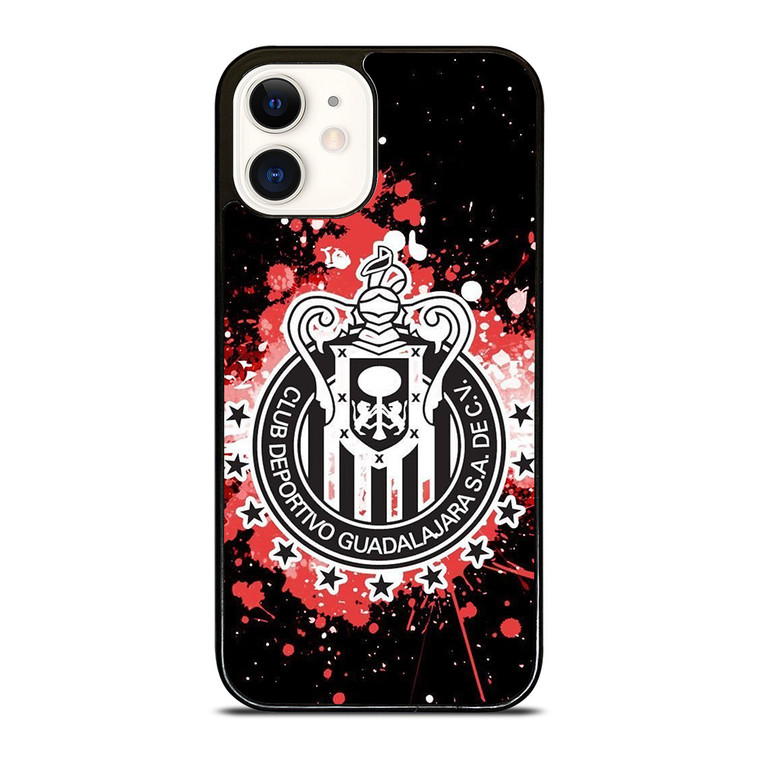 CHIVAS GUADALAJARA FC LOGO ART iPhone 12 Case