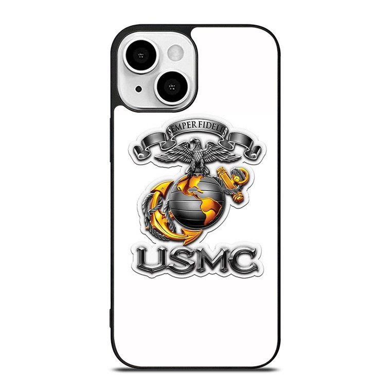 USMC MARINE CORP NAVY SEAL SEMPER FIDELIS iPhone 13 Mini Case