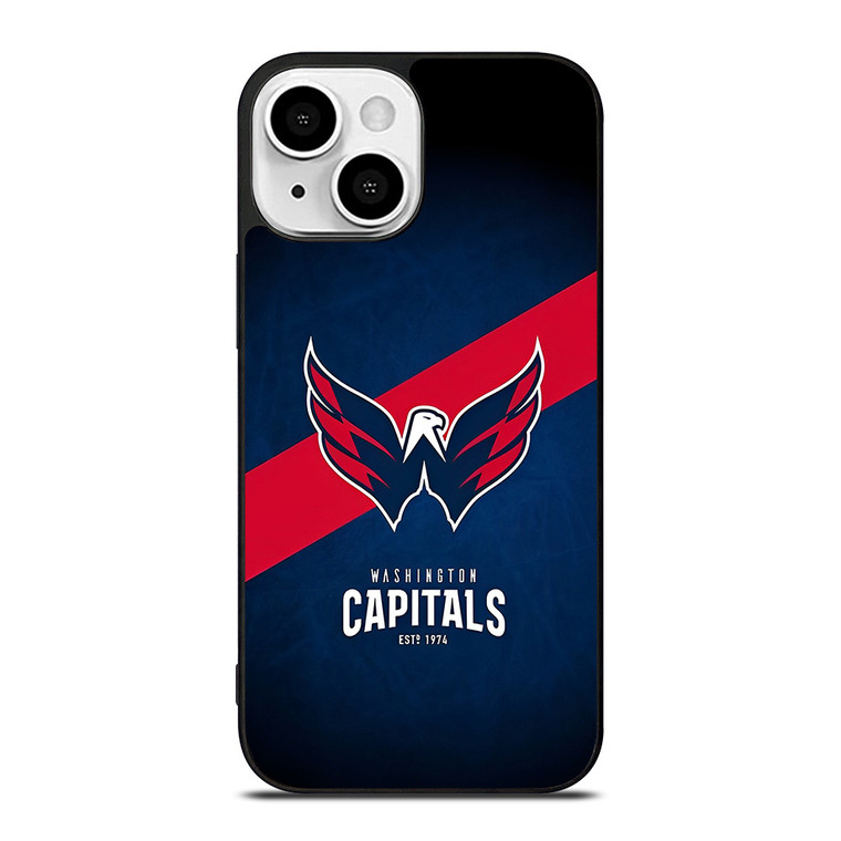 WASHINGTON CAPITALS LOGO NHL HOCKEY CLUB iPhone 13 Mini Case