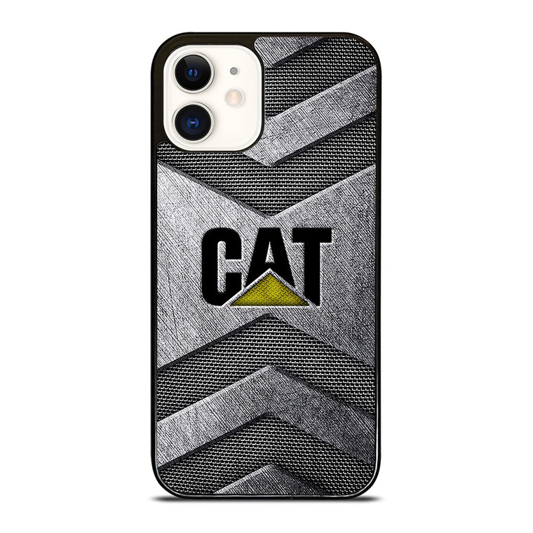 CATERPILLAR TRACTOR CAT METAL LOGO 946 iPhone 12 Case
