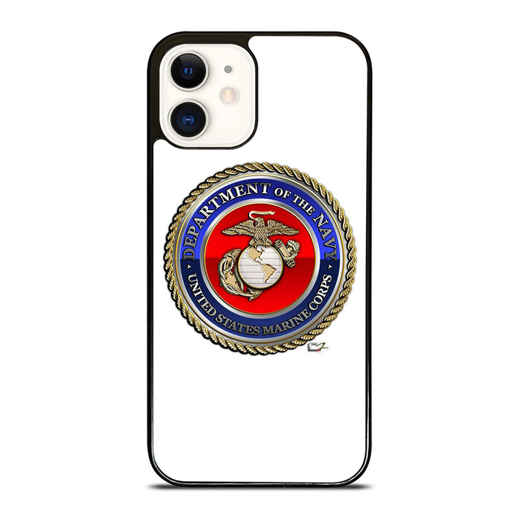 DEPARTMENT OF NAVY USMC MARINE COPRS 946 iPhone 12 Case