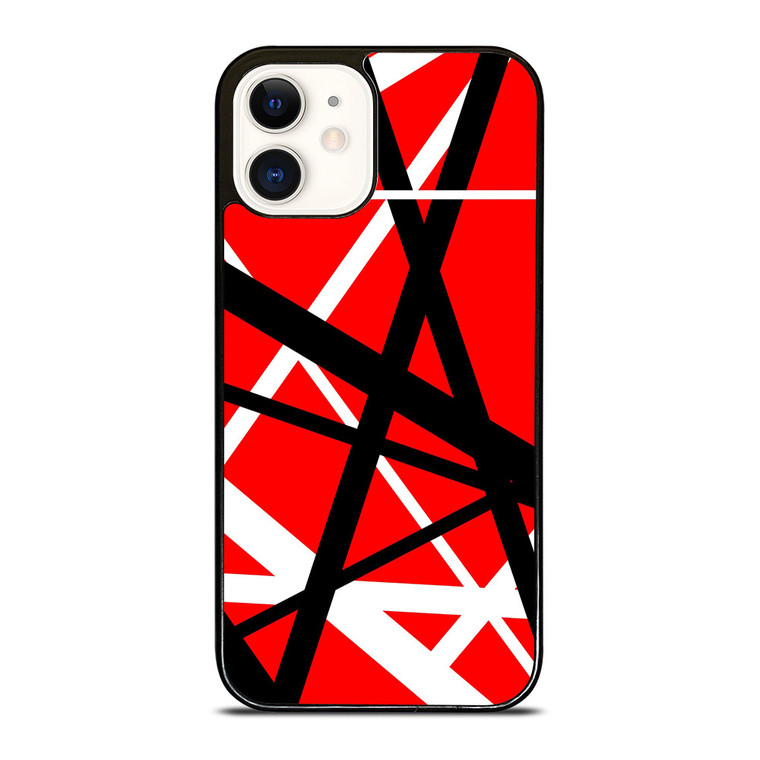 EDDIE VAN HALEN GUITAR STRIPES PATTERN 946 iPhone 12 Case