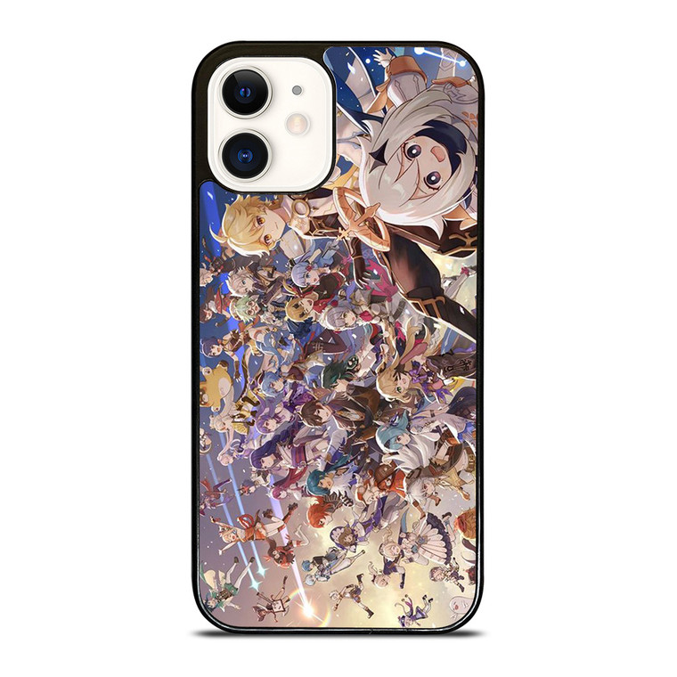 GENSHIN IMPACT ALL GAME CHARACTERS 946 iPhone 12 Case