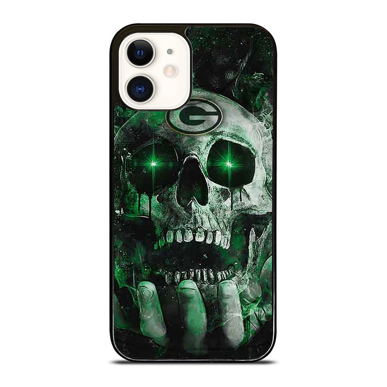 GREEN BAY PACKERS FOOTBALL SKULL SYMBOL 946 iPhone 12 Case
