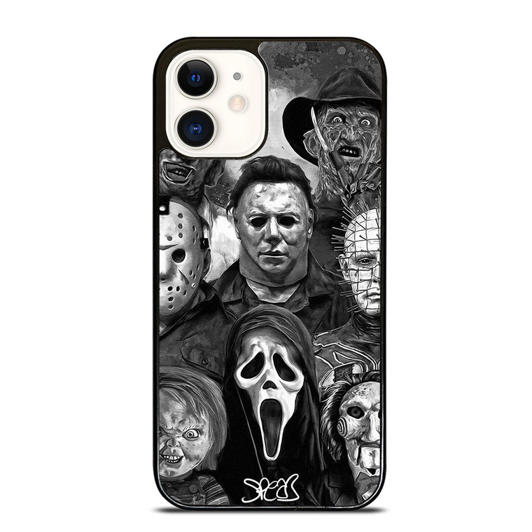 HORROR MOVIES CHARACTERS 946 iPhone 12 Case HORROR MOVIES CHARACTERS 946 iPhone 12 Case