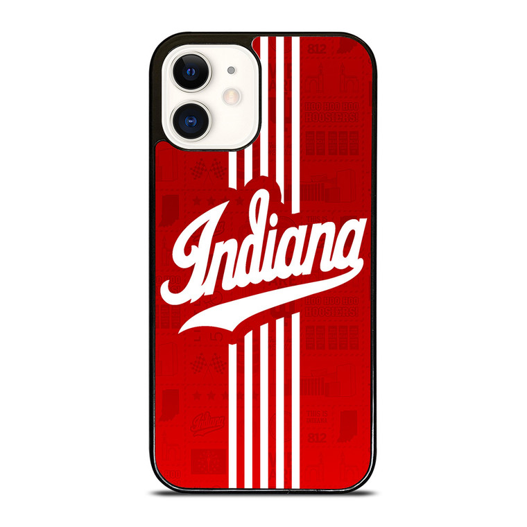 INDIANA HOOSIERS LOGO 946 iPhone 12 Case