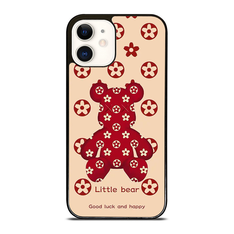 LITTLE BEAR BRICK KAWS RED 946 iPhone 12 Case