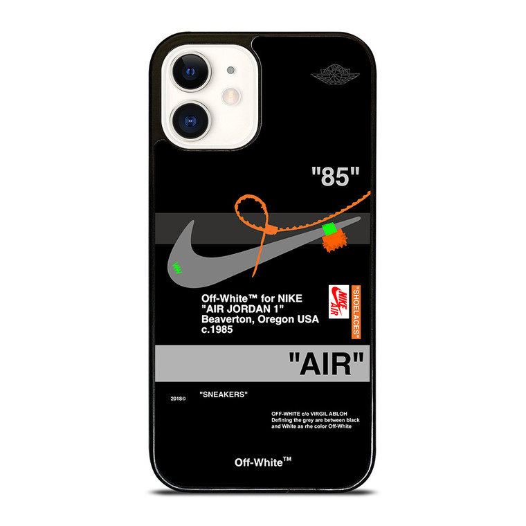 OFF WHITE AIR JORDAN NIKE 946 iPhone 12 Case