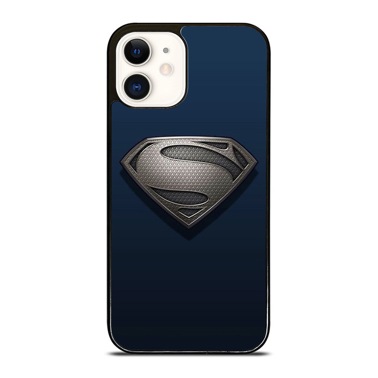 SUPERMAN NEW LOGO GREY 946 iPhone 12 Case