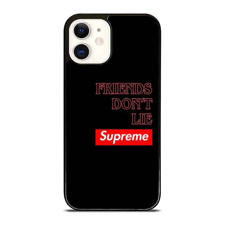 SUPREME FRIENDS DON'T LIE 946 iPhone 12 Case