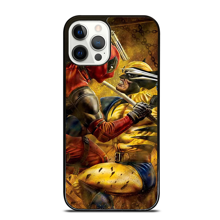 DEADPOOL VS WOLVERINE MARVEL iPhone 12 Pro Case