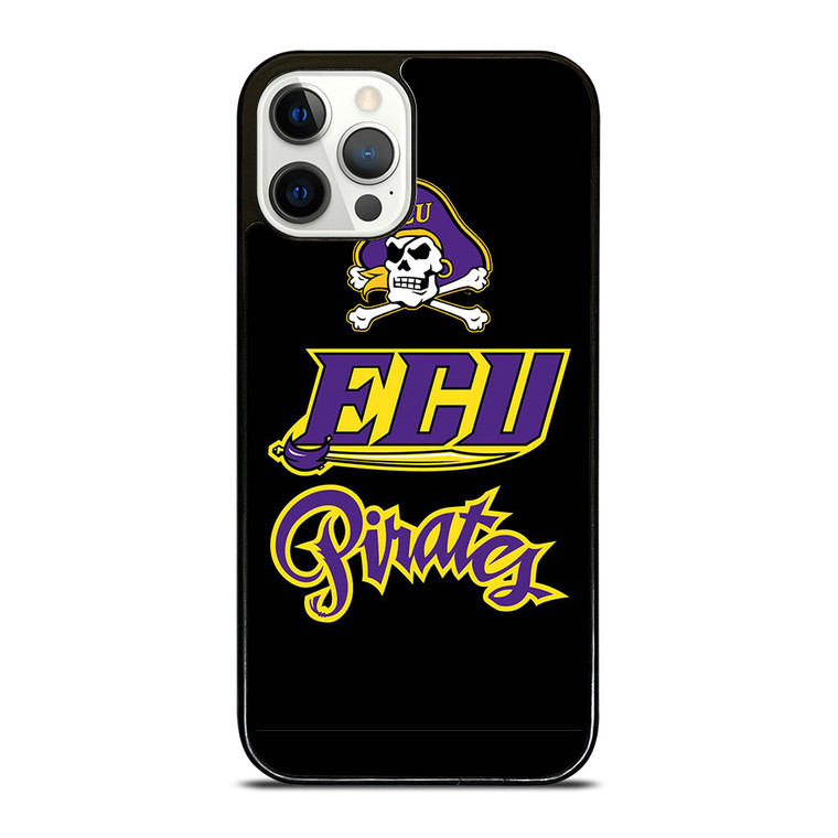 ECU EAST CAROLINA PIRATES UNIVERSITY FOOTBALL SYMBOL iPhone 12 Pro Case
