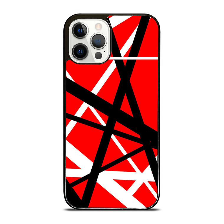 EDDIE VAN HALEN GUITAR STRIPES PATTERN iPhone 12 Pro Case