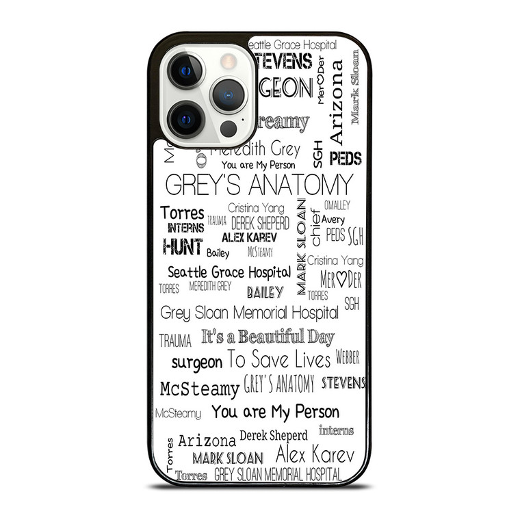 GREY'S ANATOMY STORY iPhone 12 Pro Case