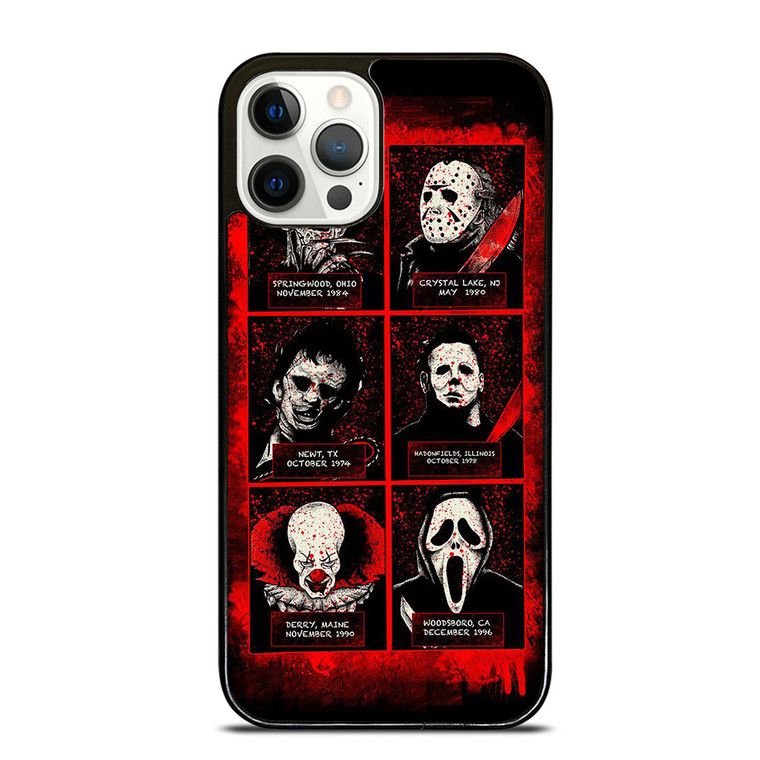 HORROR MOVIES VILLAIN CHARACTERS iPhone 12 Pro Case
