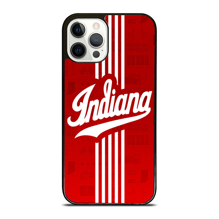 INDIANA HOOSIERS LOGO iPhone 12 Pro Case