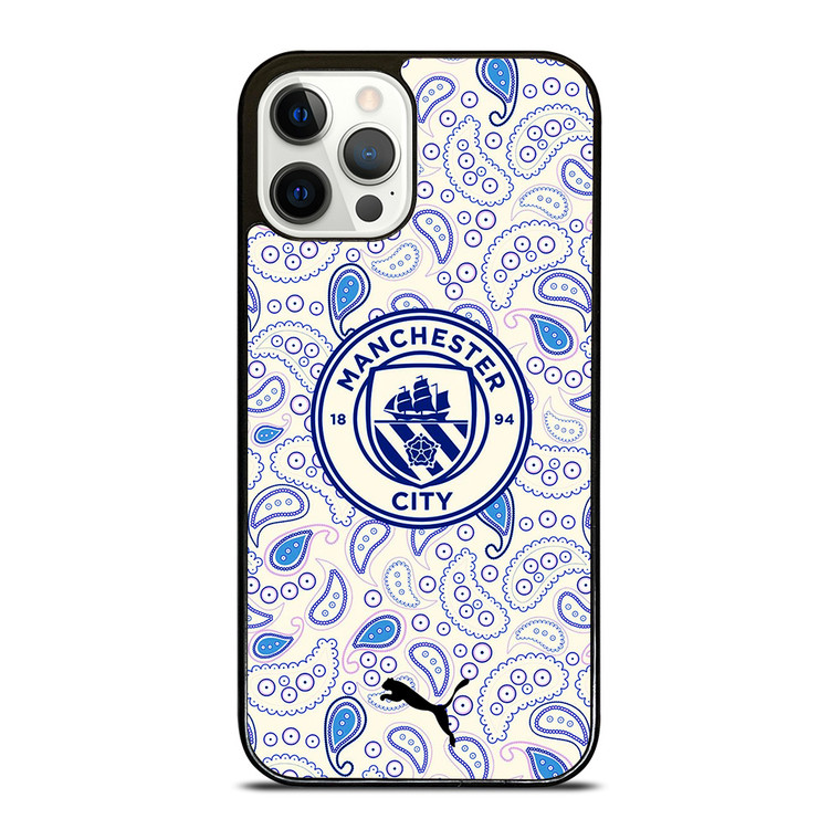MANCHESTER CITY LOGO THIRD KIT iPhone 12 Pro Case
